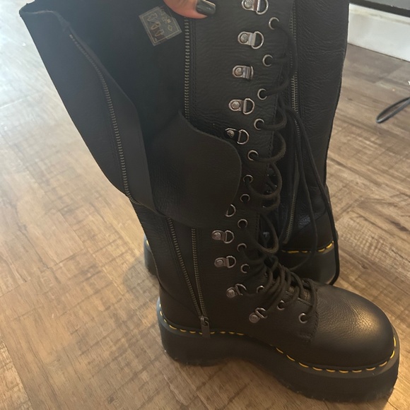 Dr. Martens Shoes - Platform dr marten boots knee high